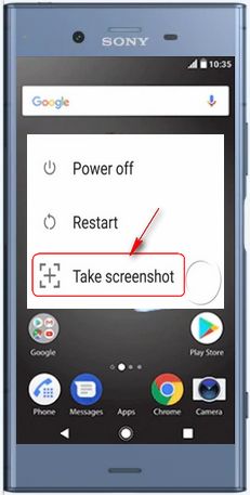 Как сделать скриншот на телефоне Sony Xperia?